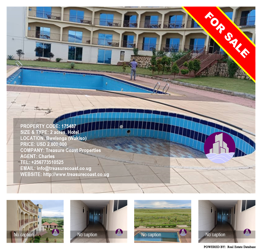 Hotel  for sale in Bwelenga Wakiso Uganda, code: 175487