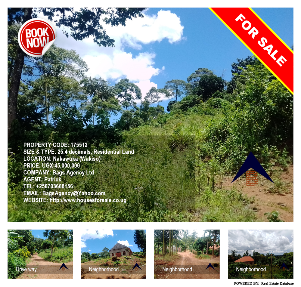 Residential Land  for sale in Nakawuka Wakiso Uganda, code: 175512