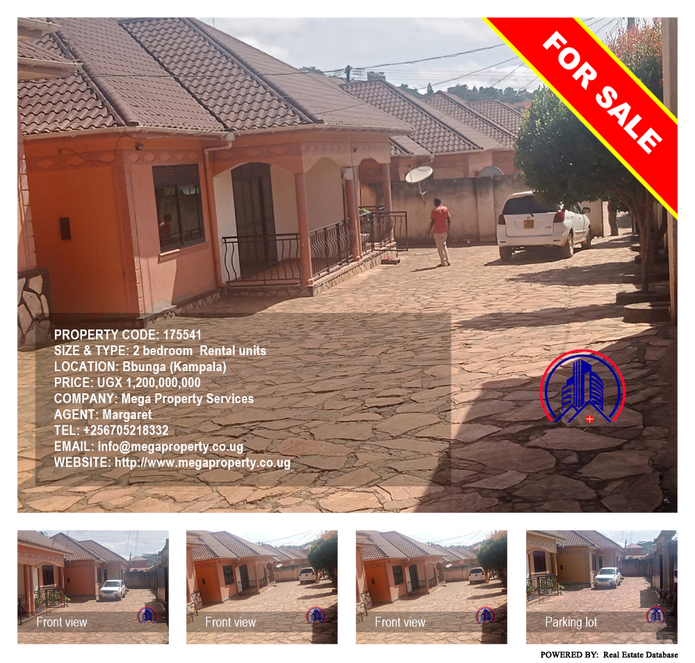 2 bedroom Rental units  for sale in Bbunga Kampala Uganda, code: 175541