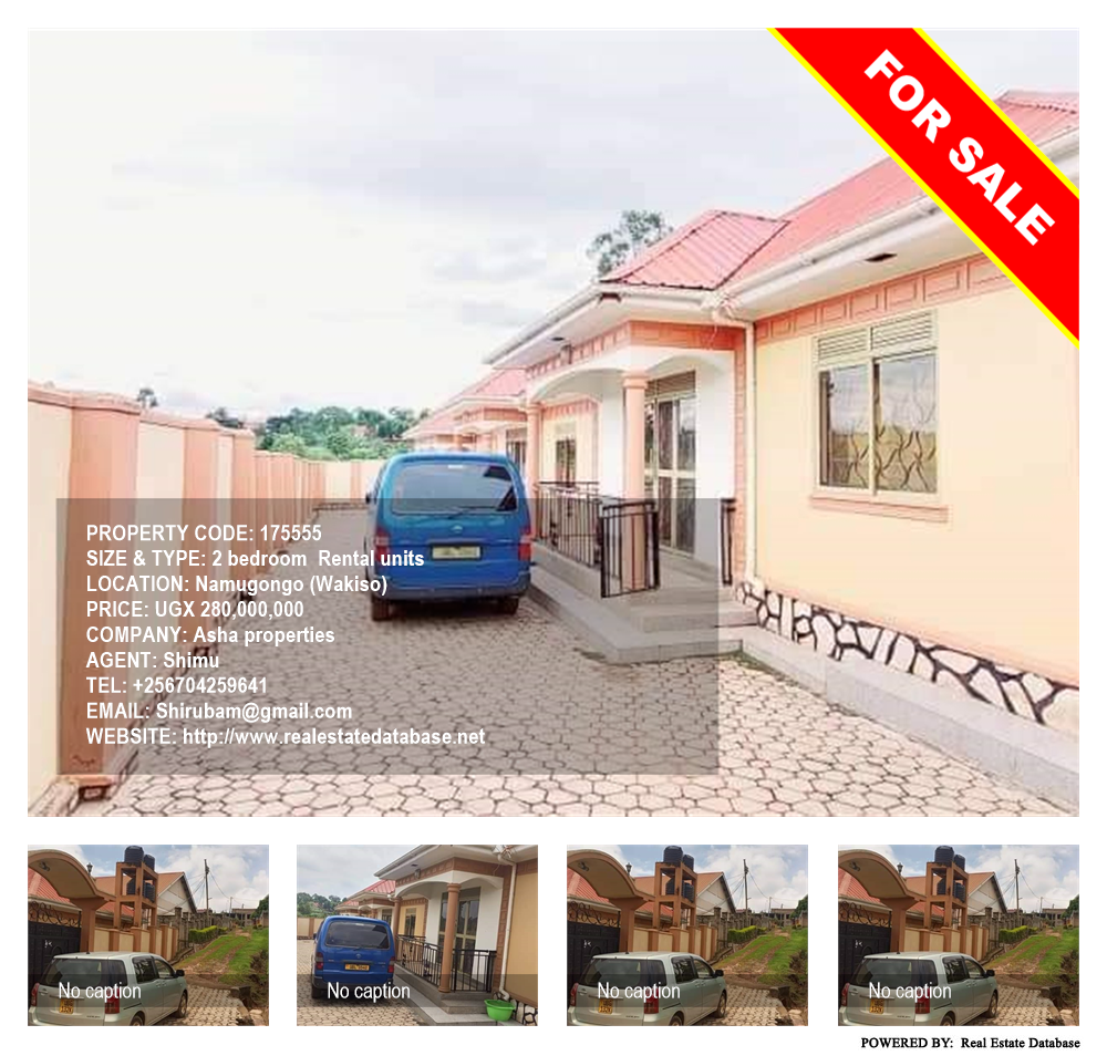 2 bedroom Rental units  for sale in Namugongo Wakiso Uganda, code: 175555