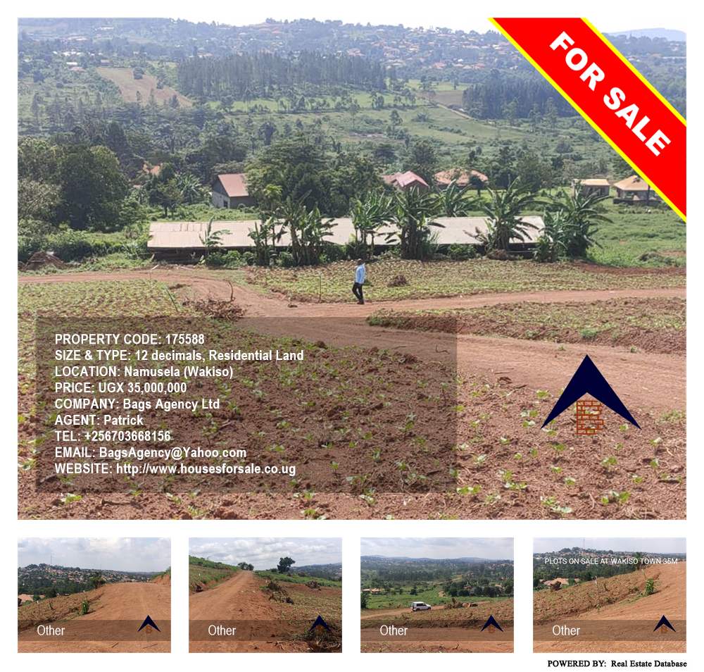 Residential Land  for sale in Namusela Wakiso Uganda, code: 175588