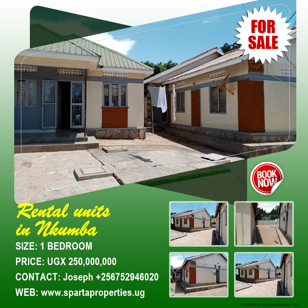 1 bedroom Rental units  for sale in Nkumba Wakiso Uganda, code: 175606