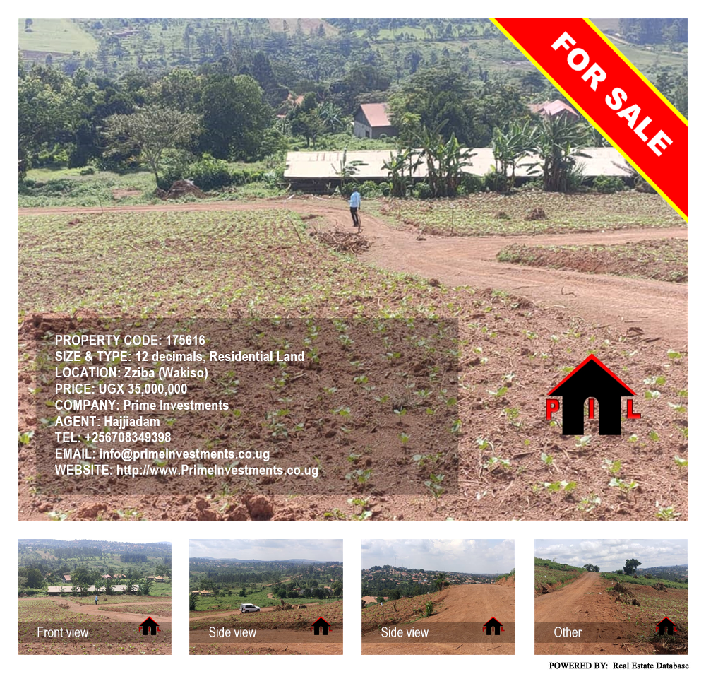 Residential Land  for sale in Zziba Wakiso Uganda, code: 175616