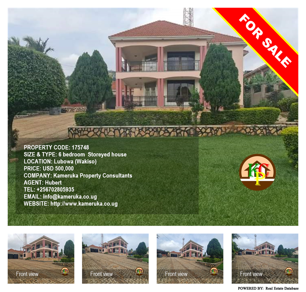 6 bedroom Storeyed house  for sale in Lubowa Wakiso Uganda, code: 175748
