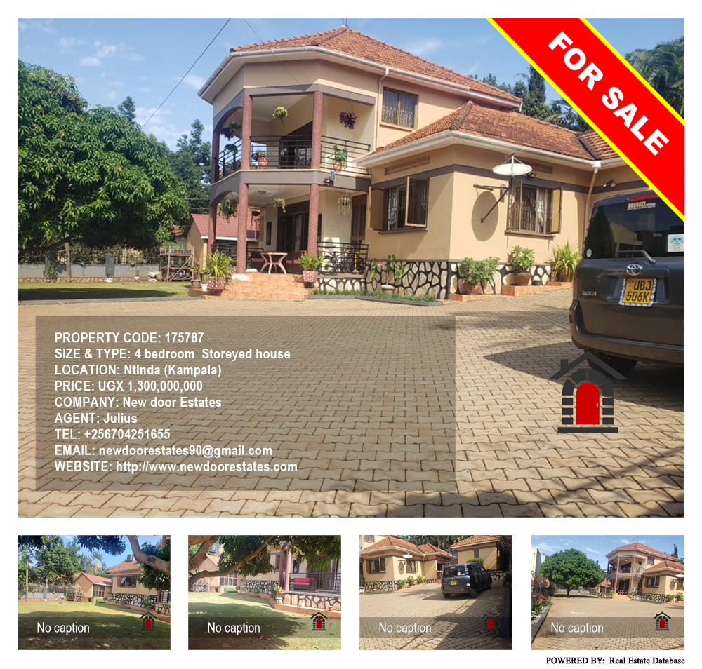 4 bedroom Storeyed house  for sale in Ntinda Kampala Uganda, code: 175787