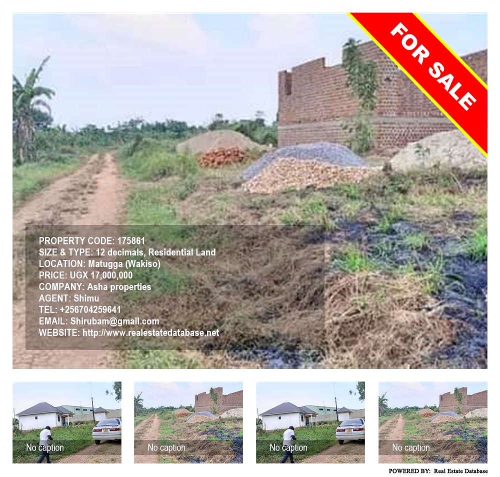 Residential Land  for sale in Matugga Wakiso Uganda, code: 175861