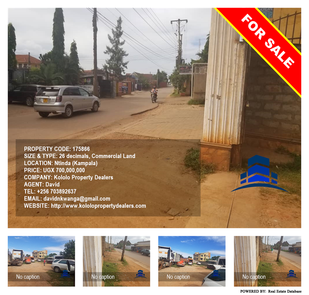 Commercial Land  for sale in Ntinda Kampala Uganda, code: 175866