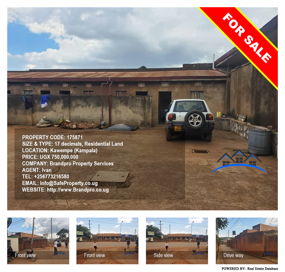 Residential Land  for sale in Kawempe Kampala Uganda, code: 175871