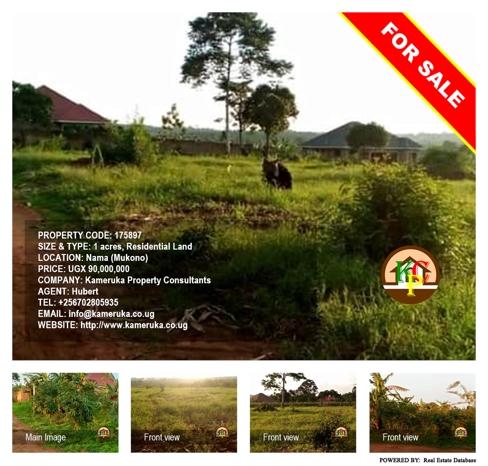 Residential Land  for sale in Nama Mukono Uganda, code: 175897