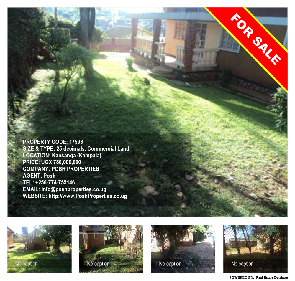 Commercial Land  for sale in Kansanga Kampala Uganda, code: 17596
