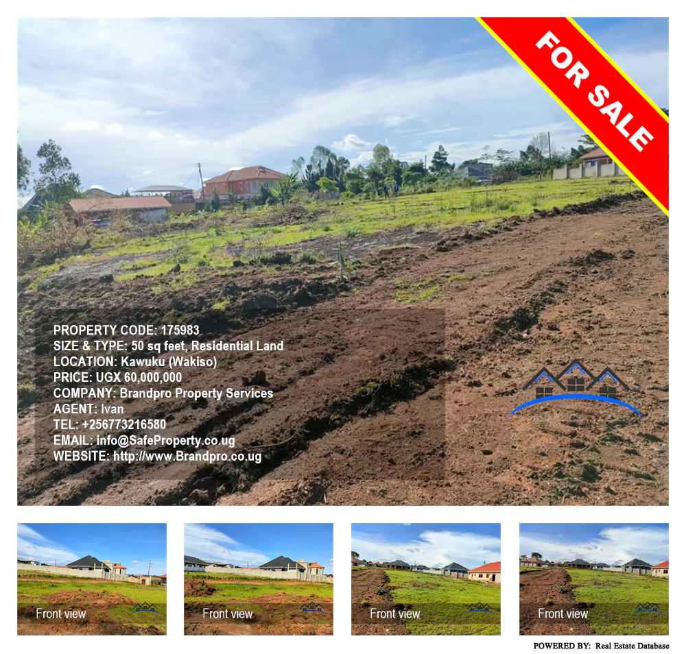Residential Land  for sale in Kawuku Wakiso Uganda, code: 175983