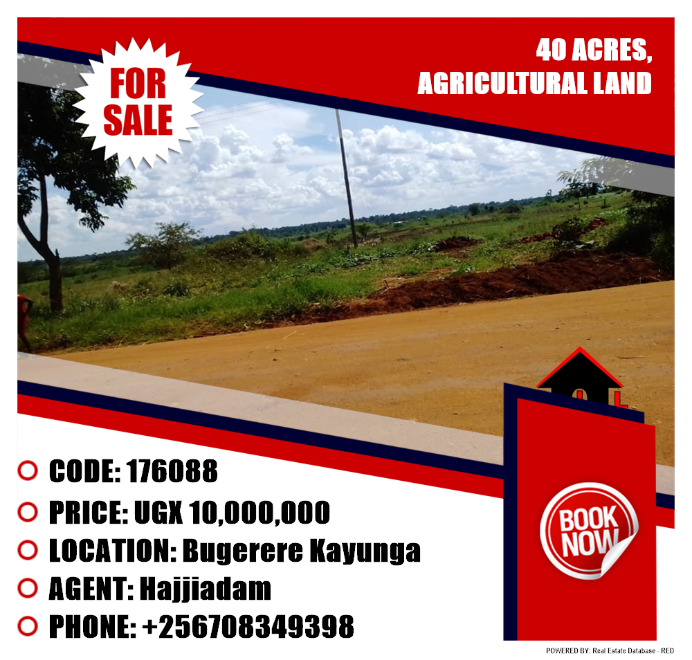 Agricultural Land  for sale in Bugerere Kayunga Uganda, code: 176088