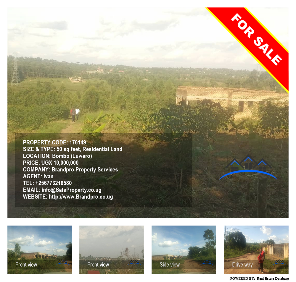Residential Land  for sale in Bombo Luweero Uganda, code: 176149
