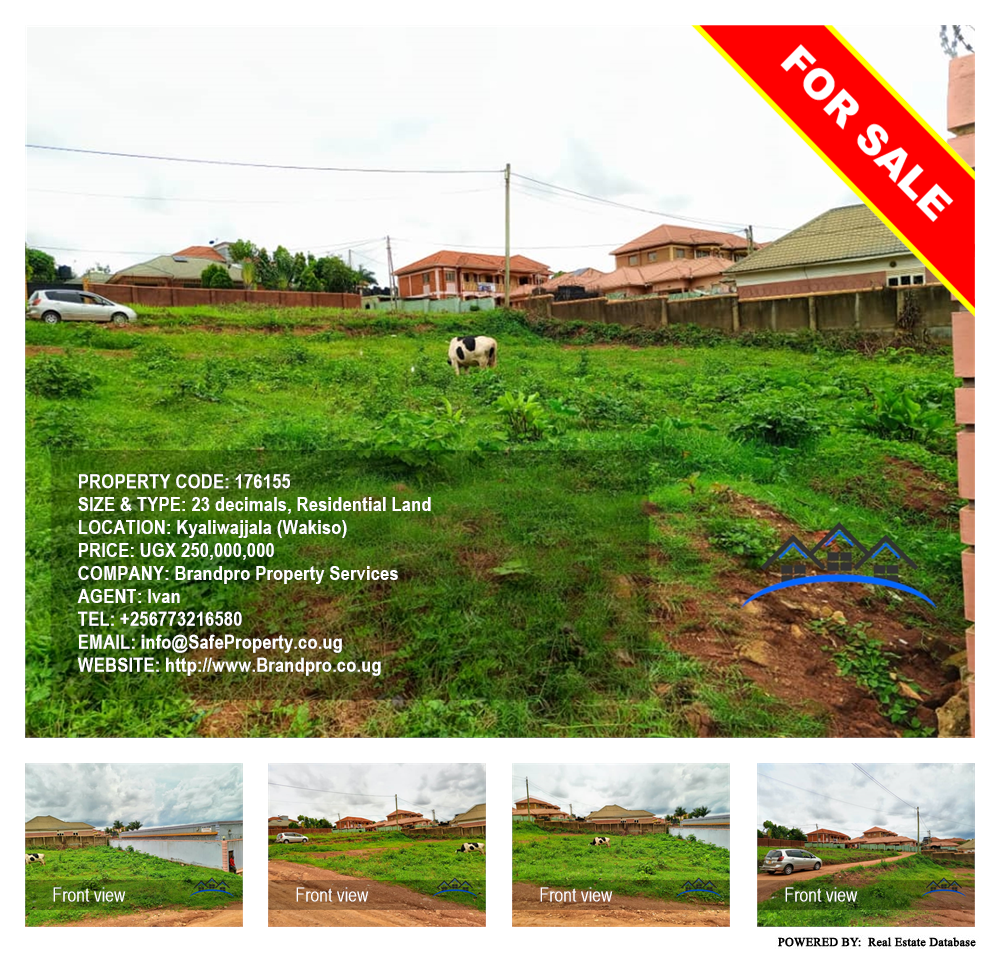 Residential Land  for sale in Kyaliwajjala Wakiso Uganda, code: 176155