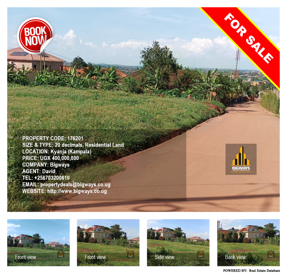 Residential Land  for sale in Kyanja Kampala Uganda, code: 176201