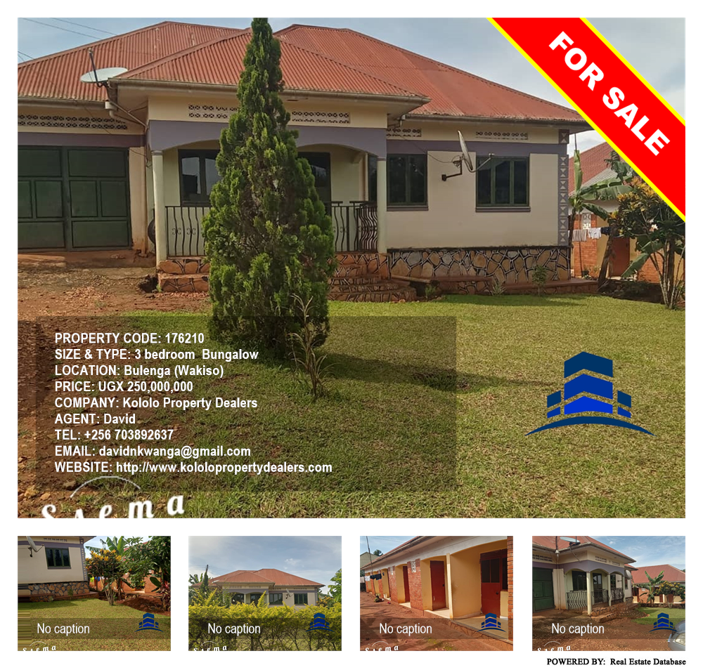 3 bedroom Bungalow  for sale in Bulenga Wakiso Uganda, code: 176210