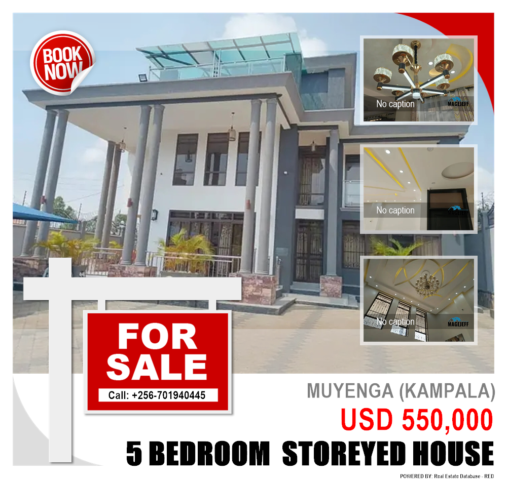 5 bedroom Storeyed house  for sale in Muyenga Kampala Uganda, code: 176277
