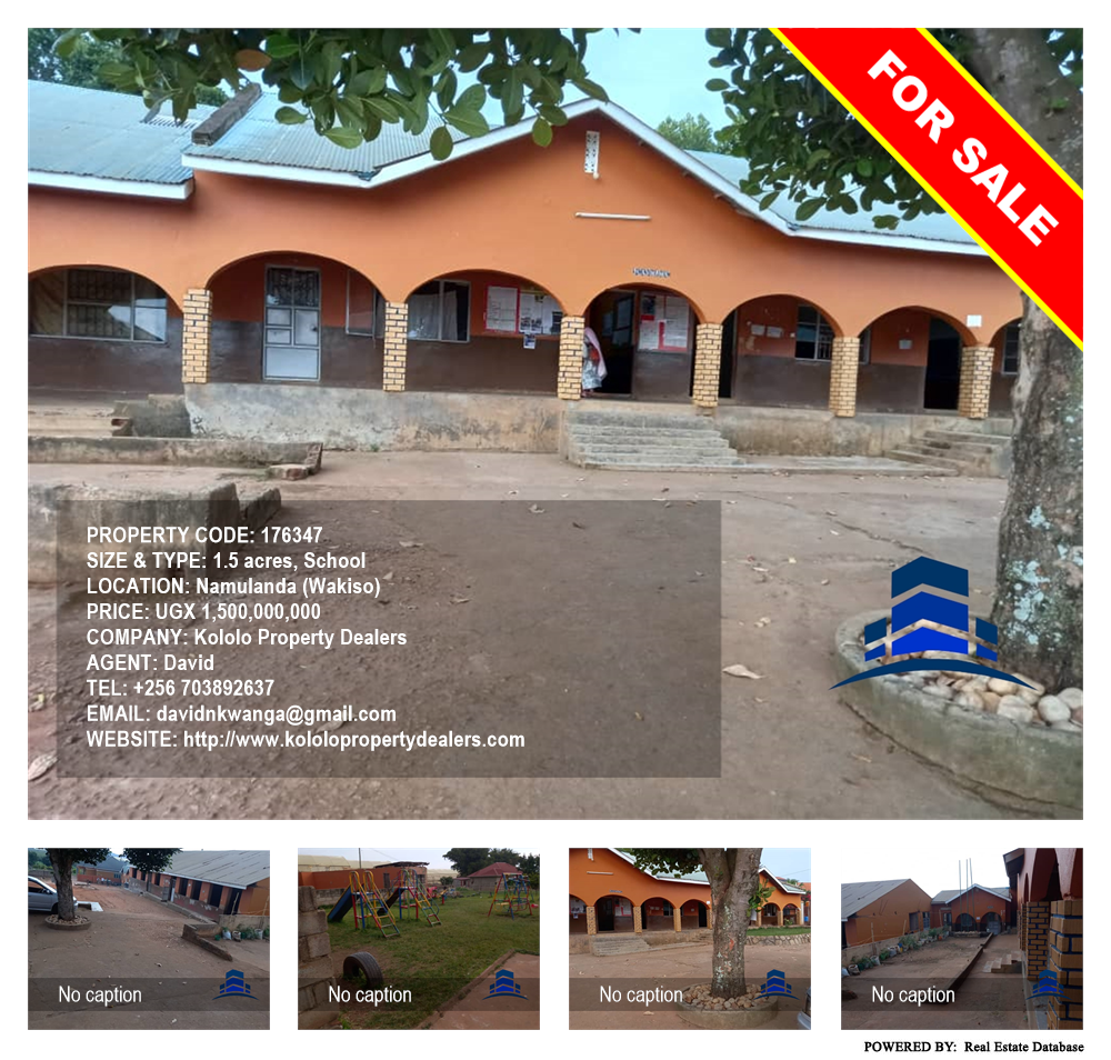 School  for sale in Namulanda Wakiso Uganda, code: 176347
