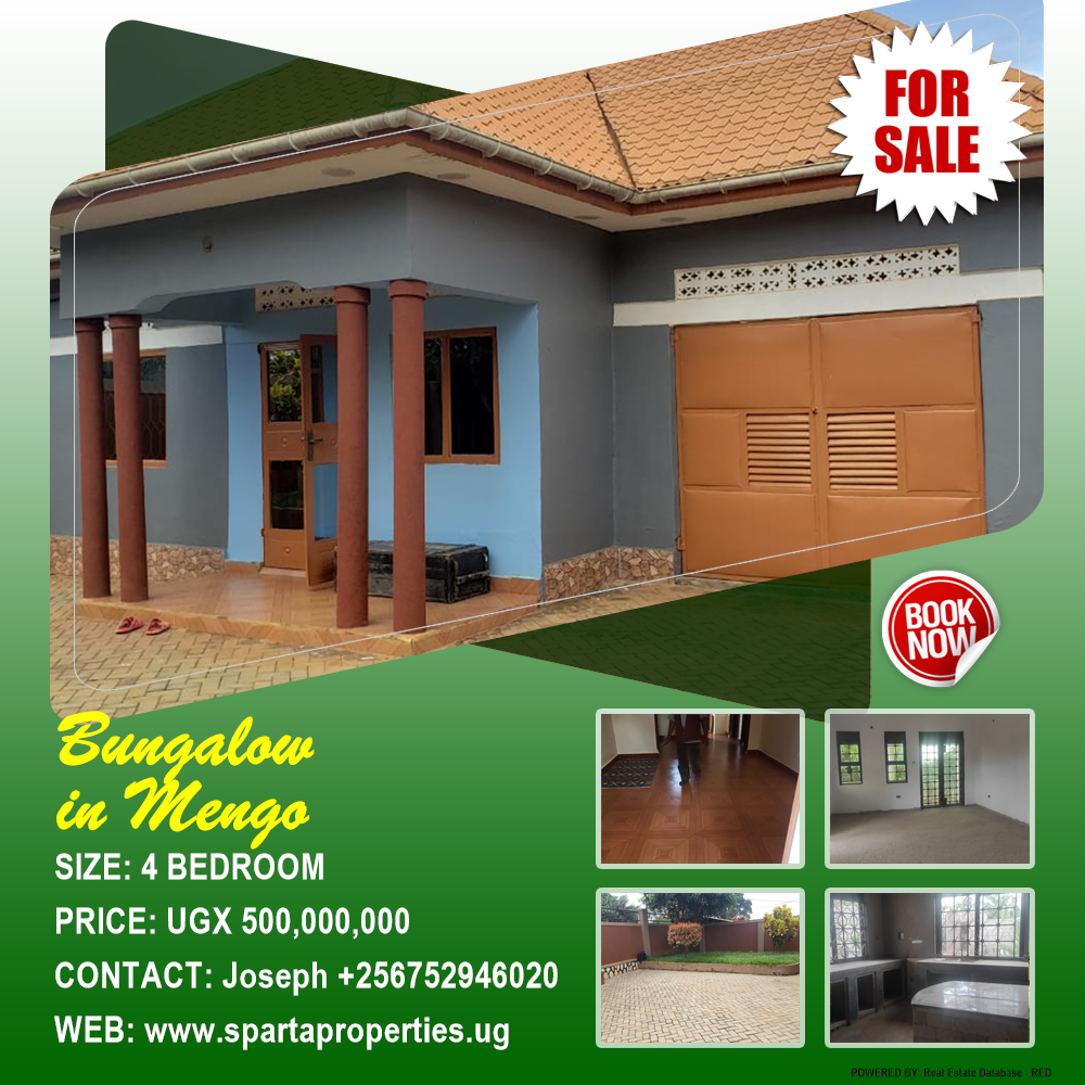 4 bedroom Bungalow  for sale in Mengo Kampala Uganda, code: 176367
