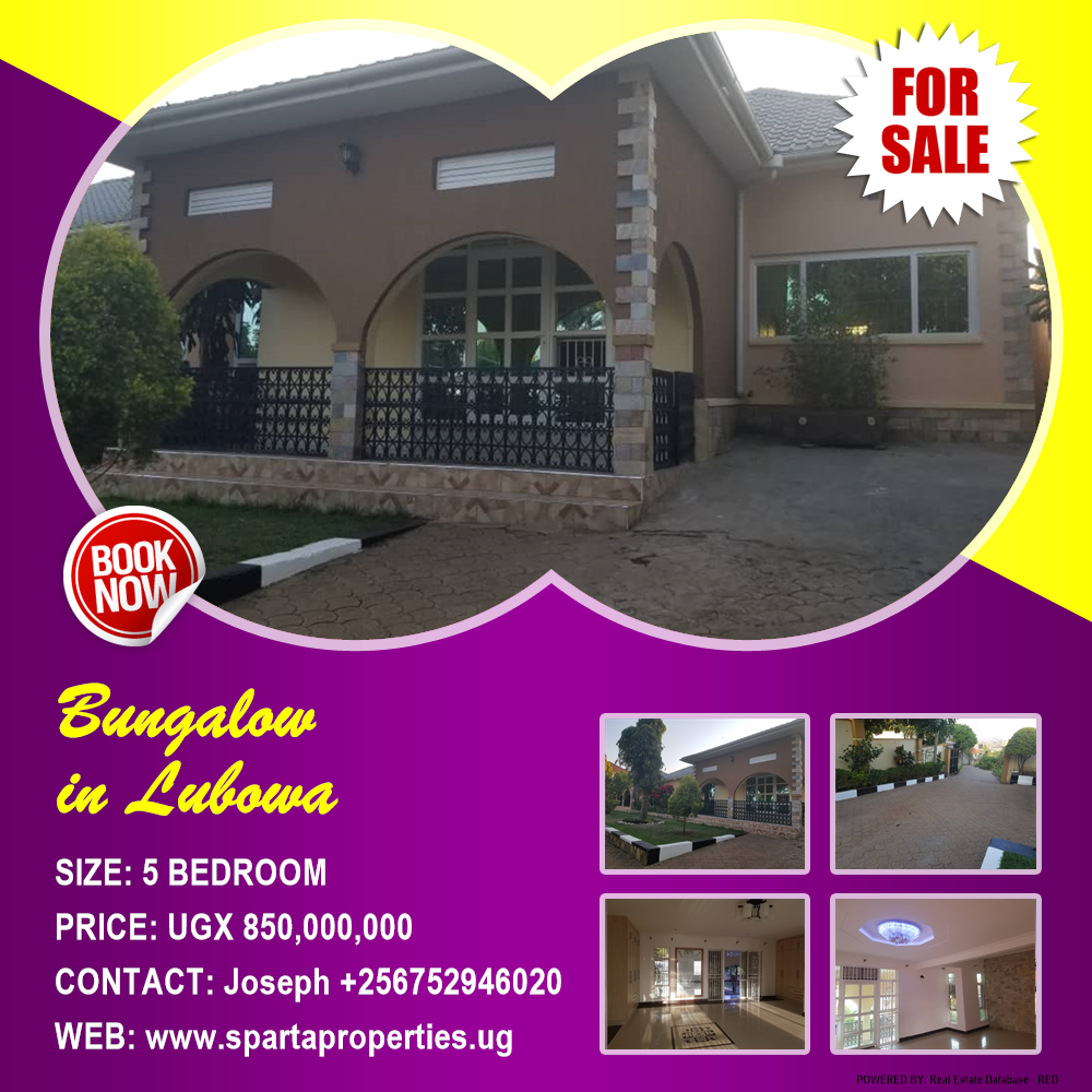 5 bedroom Bungalow  for sale in Lubowa Wakiso Uganda, code: 176368