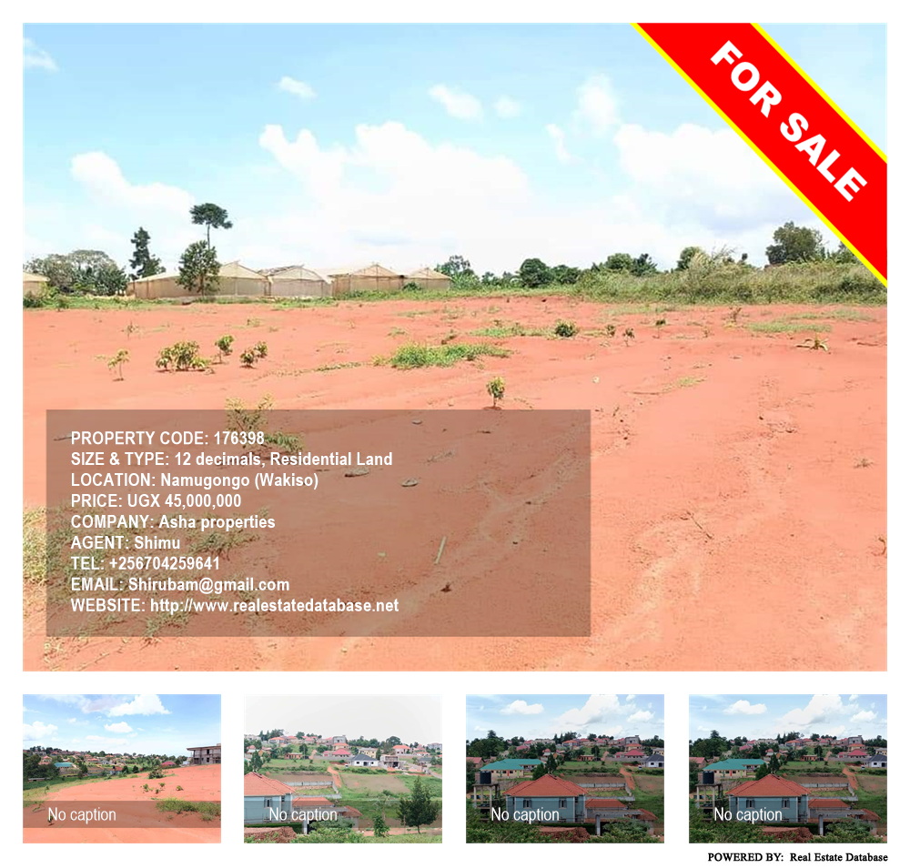 Residential Land  for sale in Namugongo Wakiso Uganda, code: 176398