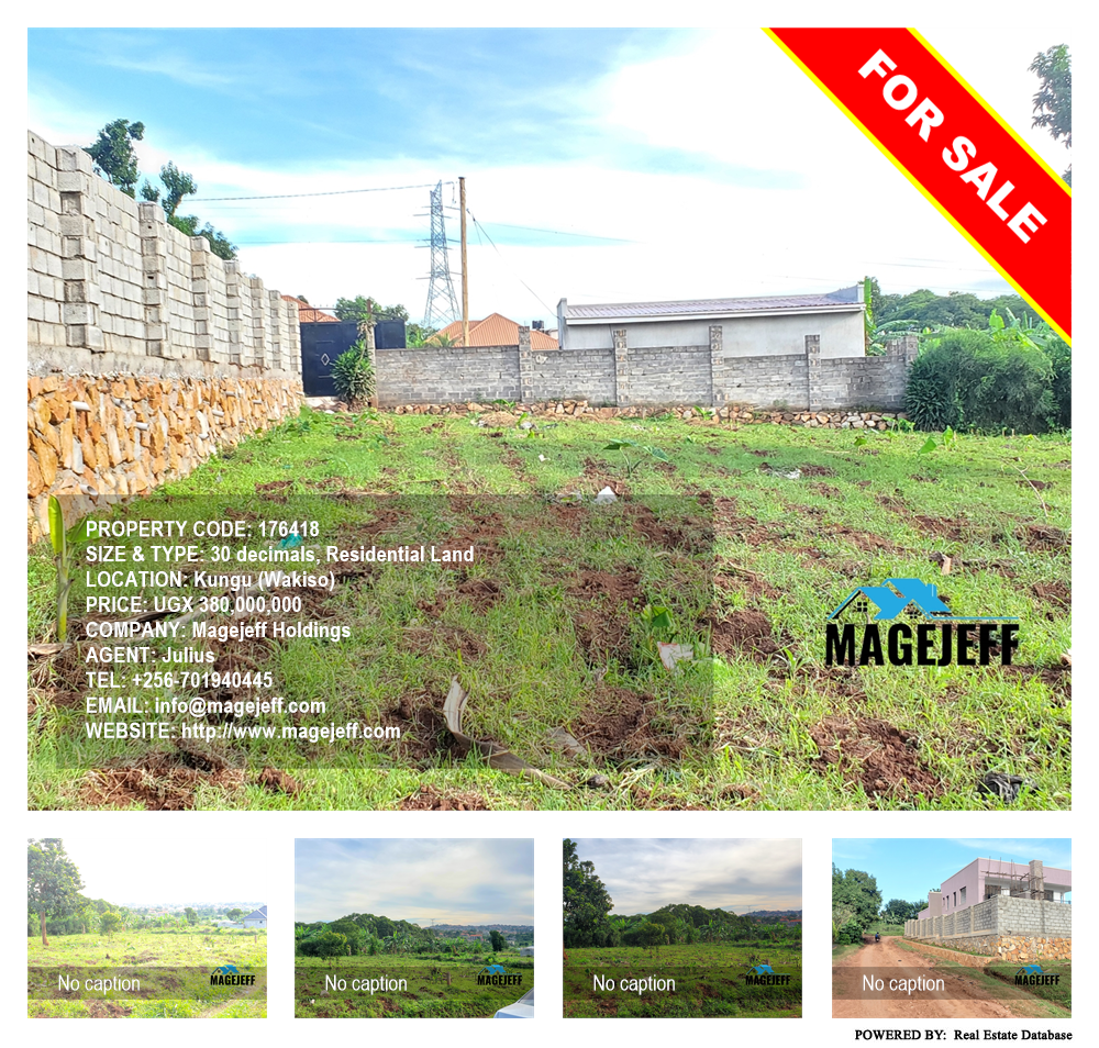 Residential Land  for sale in Kungu Wakiso Uganda, code: 176418