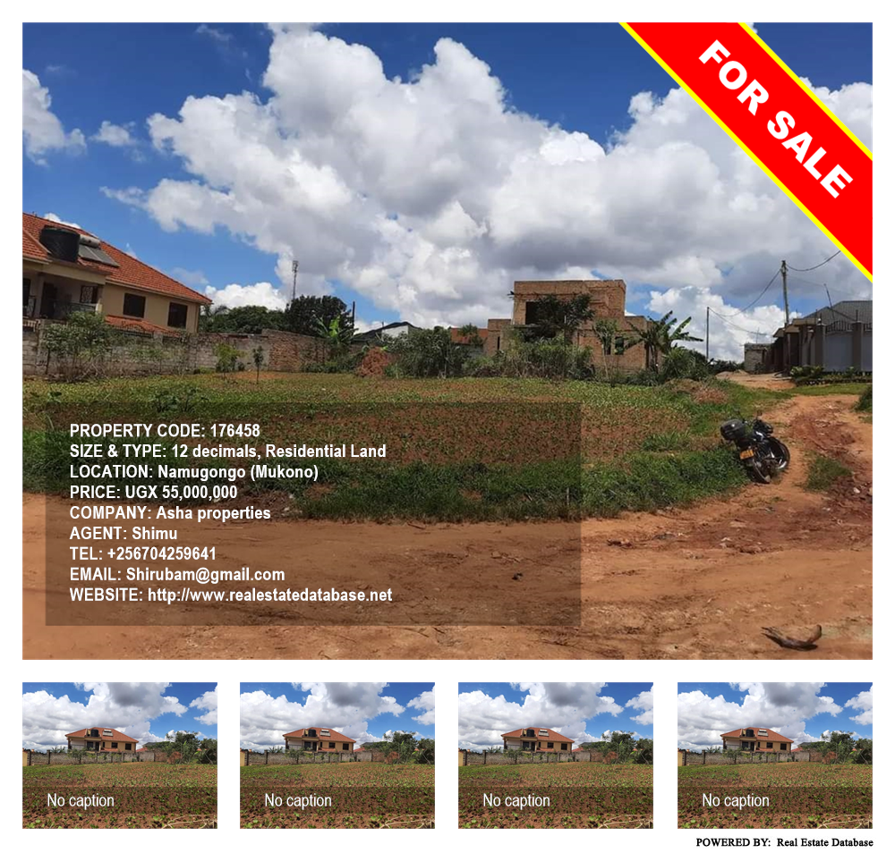 Residential Land  for sale in Namugongo Mukono Uganda, code: 176458