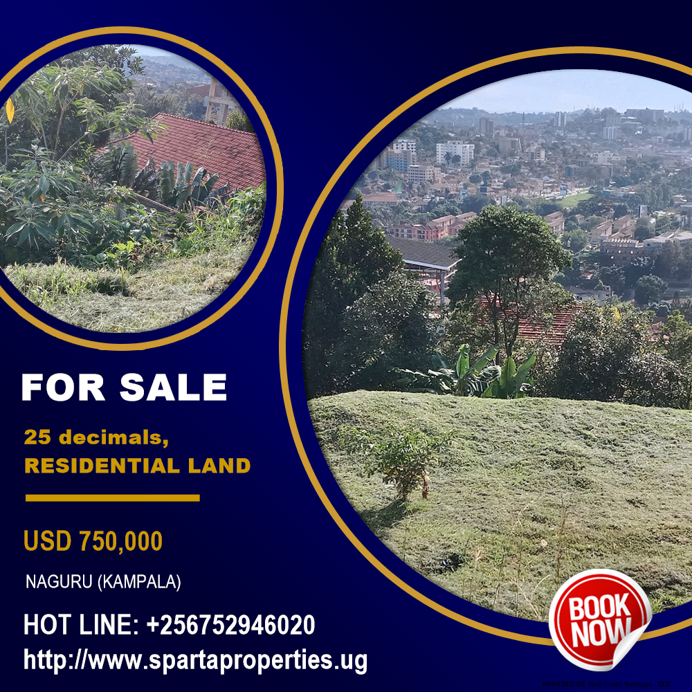 Residential Land  for sale in Naguru Kampala Uganda, code: 176463