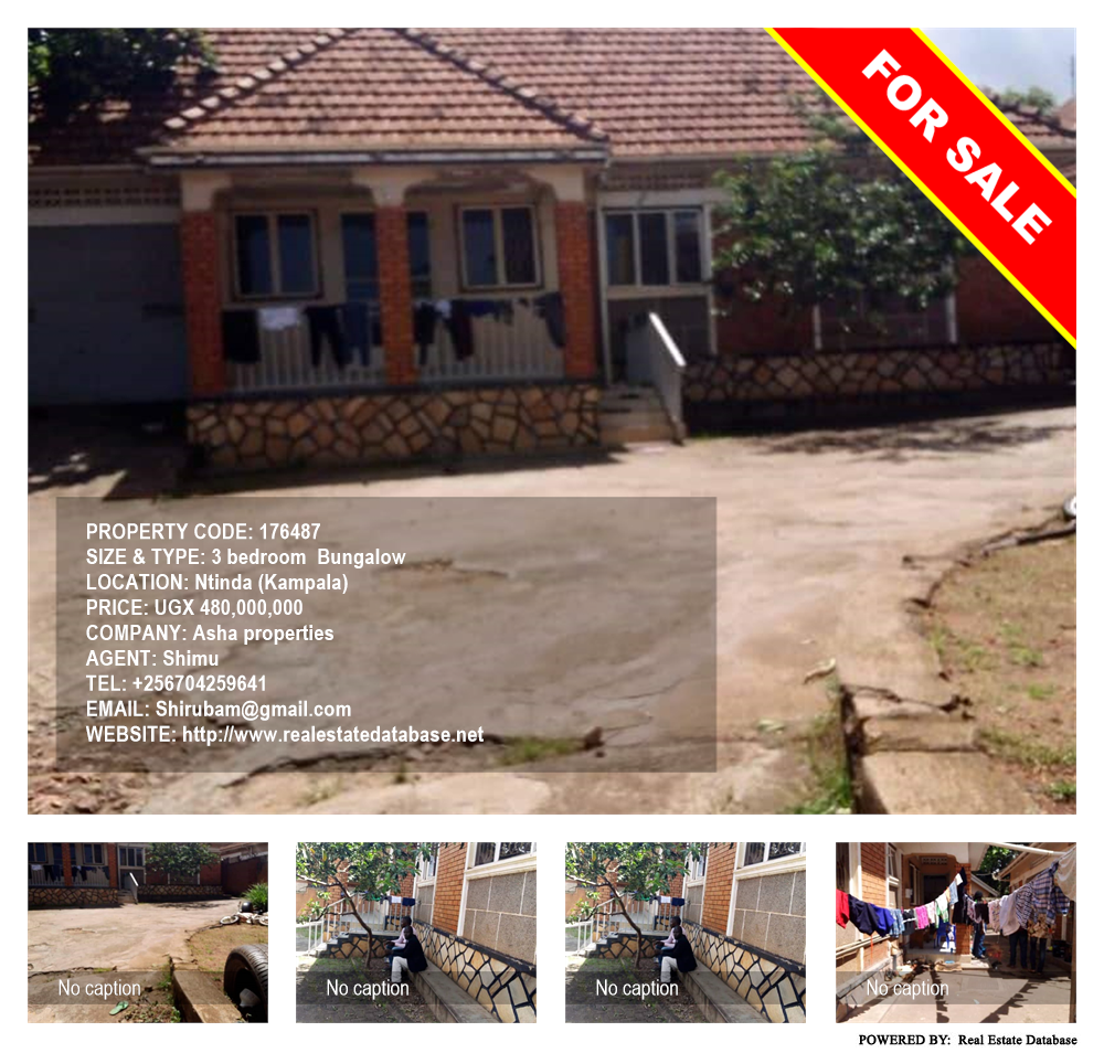 3 bedroom Bungalow  for sale in Ntinda Kampala Uganda, code: 176487
