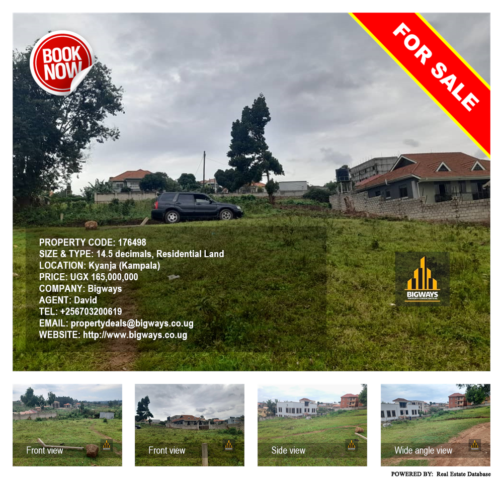 Residential Land  for sale in Kyanja Kampala Uganda, code: 176498