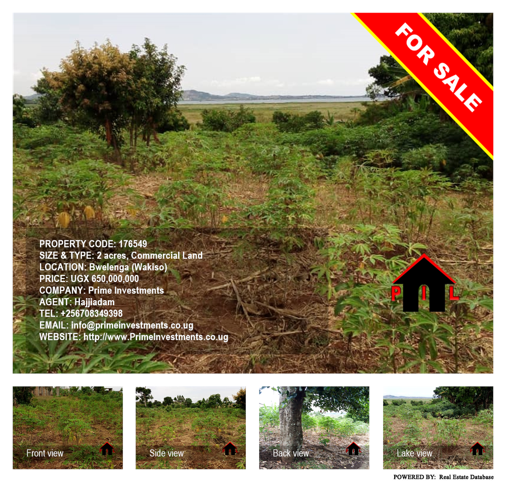 Commercial Land  for sale in Bwelenga Wakiso Uganda, code: 176549
