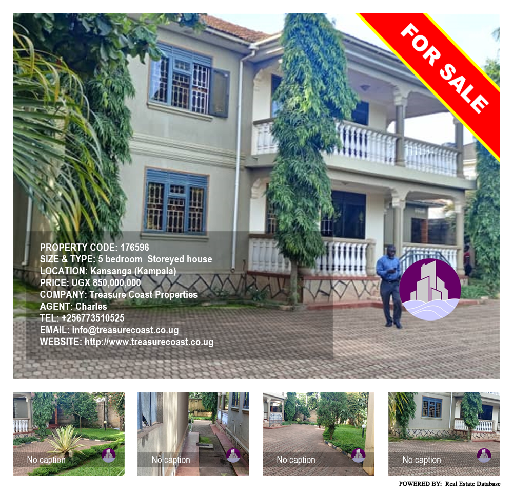 5 bedroom Storeyed house  for sale in Kansanga Kampala Uganda, code: 176596