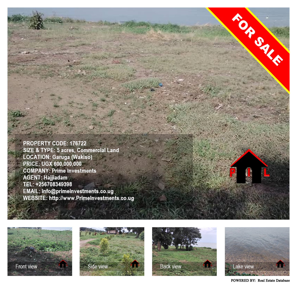 Commercial Land  for sale in Garuga Wakiso Uganda, code: 176722