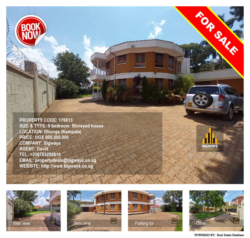 9 bedroom Storeyed house  for sale in Bbunga Kampala Uganda, code: 176813