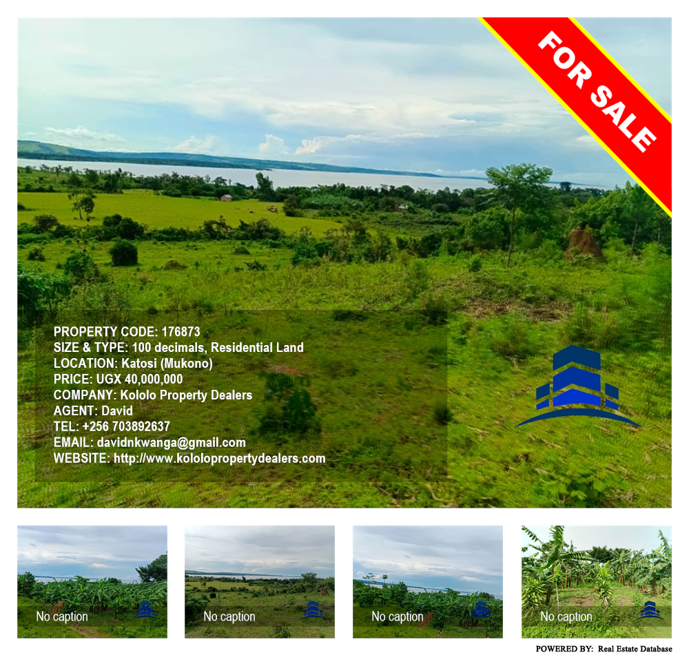 Residential Land  for sale in Katosi Mukono Uganda, code: 176873