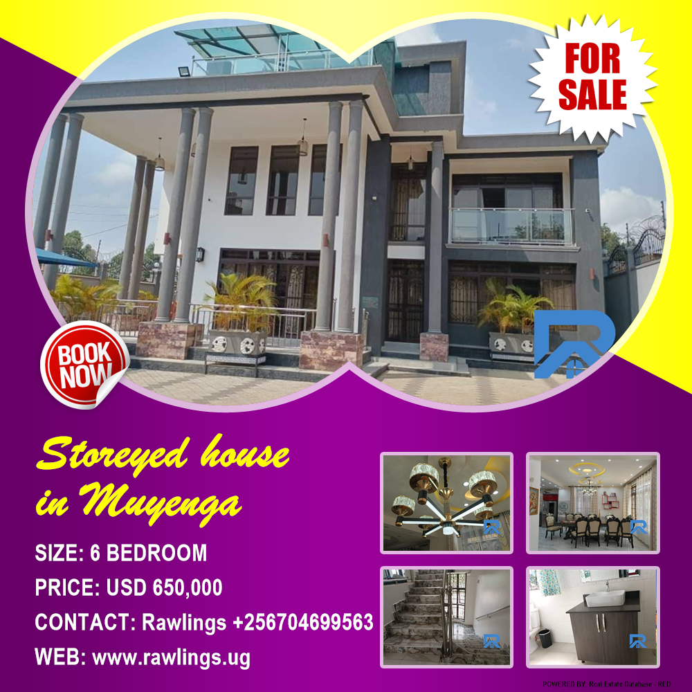 6 bedroom Storeyed house  for sale in Muyenga Kampala Uganda, code: 176897