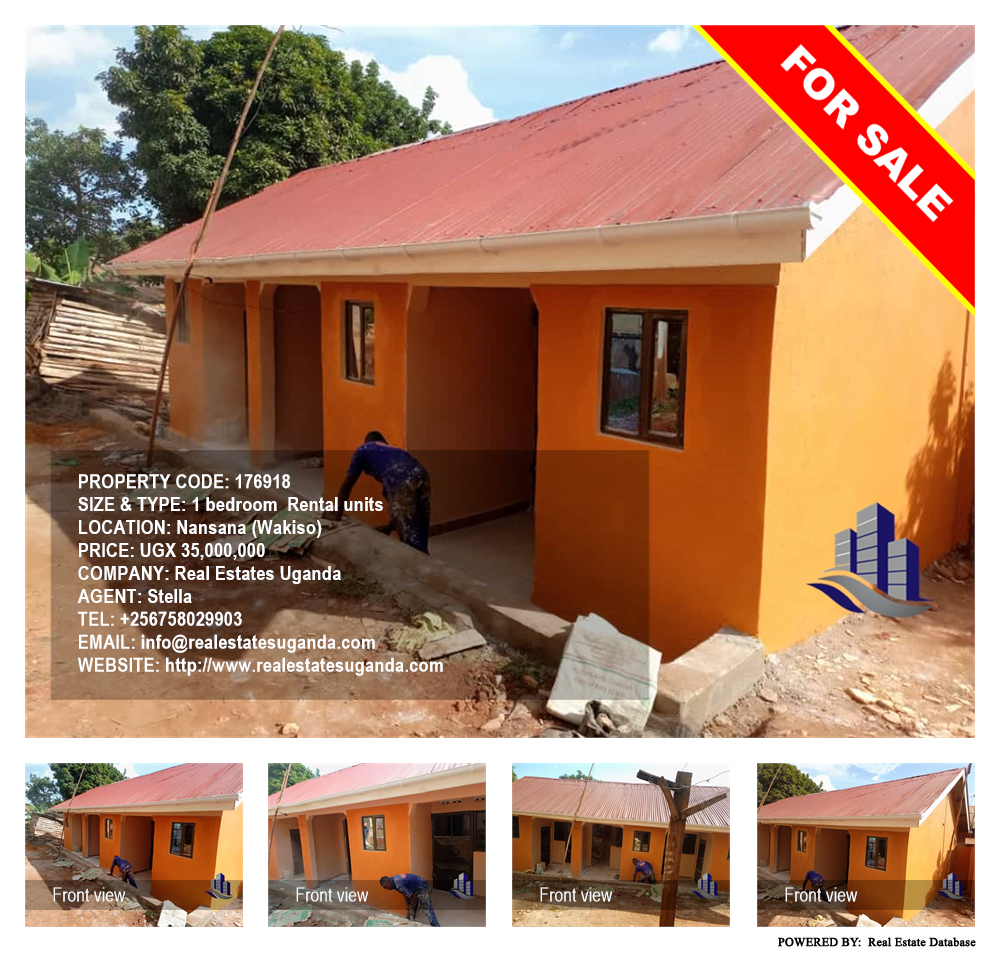 1 bedroom Rental units  for sale in Nansana Wakiso Uganda, code: 176918