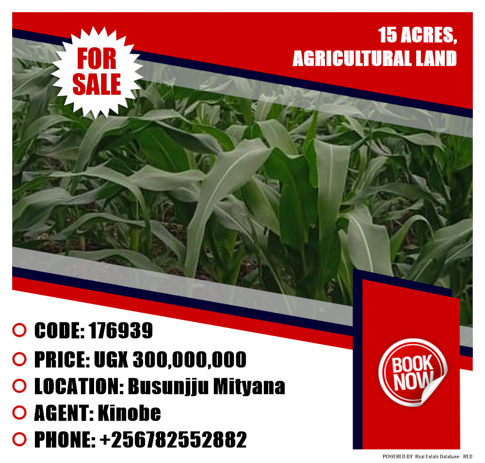 Agricultural Land  for sale in Busunjju Mityana Uganda, code: 176939
