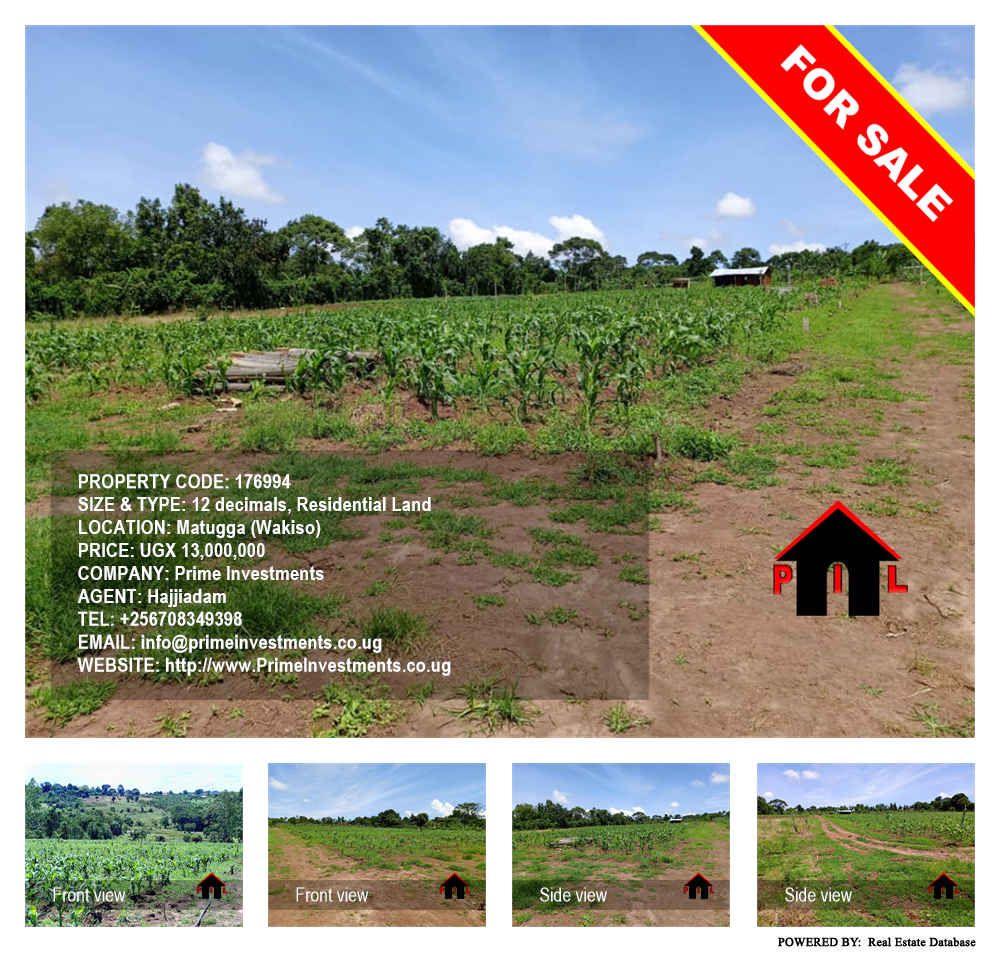 Residential Land  for sale in Matugga Wakiso Uganda, code: 176994