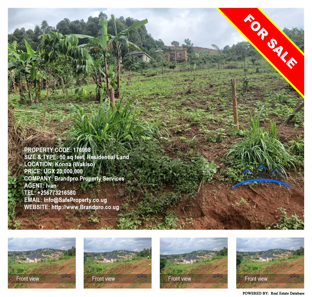 Residential Land  for sale in Konna Wakiso Uganda, code: 176998