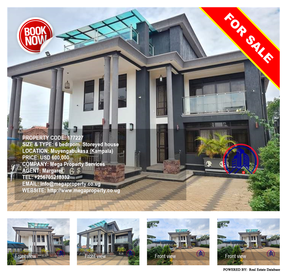 6 bedroom Storeyed house  for sale in Muyenga Kampala Uganda, code: 177227