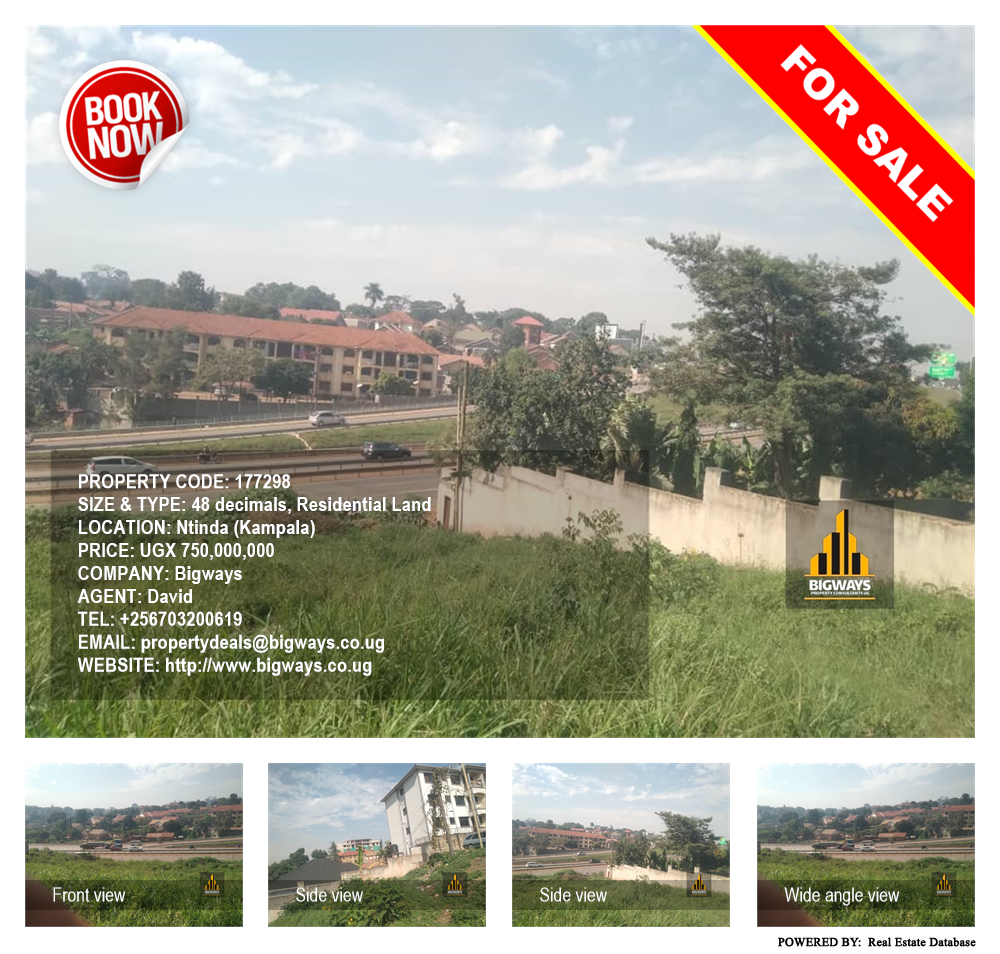 Residential Land  for sale in Ntinda Kampala Uganda, code: 177298
