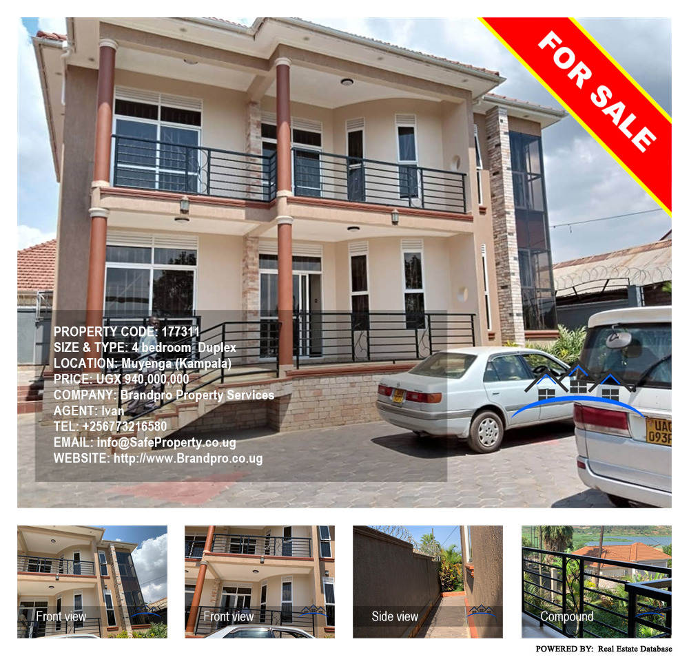 4 bedroom Duplex  for sale in Muyenga Kampala Uganda, code: 177311