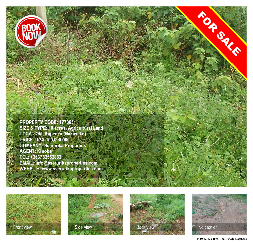 Agricultural Land  for sale in Kapeeka Nakaseke Uganda, code: 177365