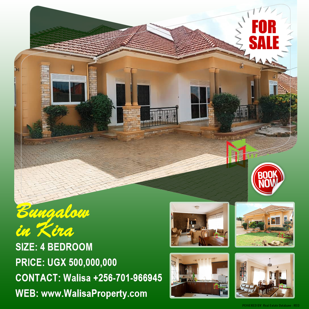 4 bedroom Bungalow  for sale in Kira Wakiso Uganda, code: 177375