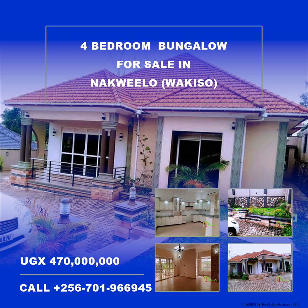 4 bedroom Bungalow  for sale in Nakweelo Wakiso Uganda, code: 177465