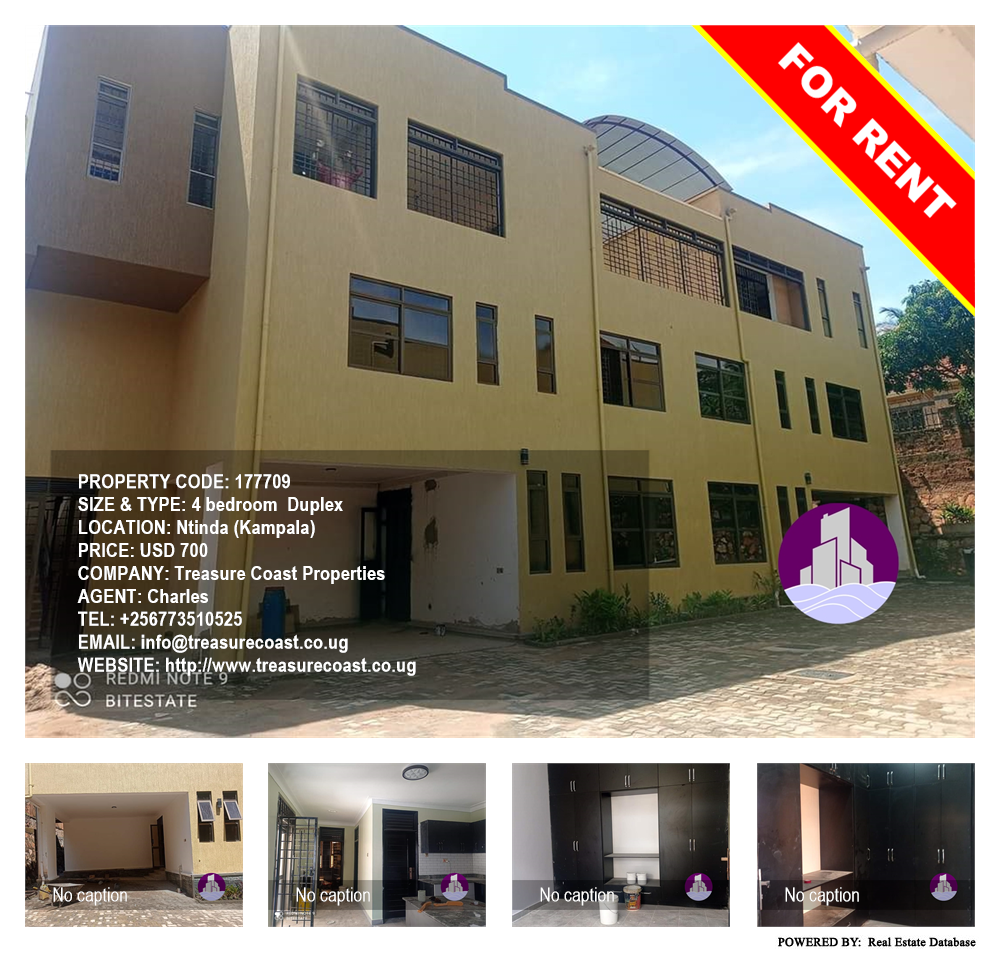 4 bedroom Duplex  for rent in Ntinda Kampala Uganda, code: 177709