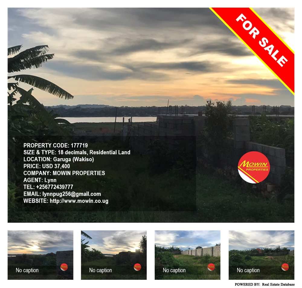 Residential Land  for sale in Garuga Wakiso Uganda, code: 177719