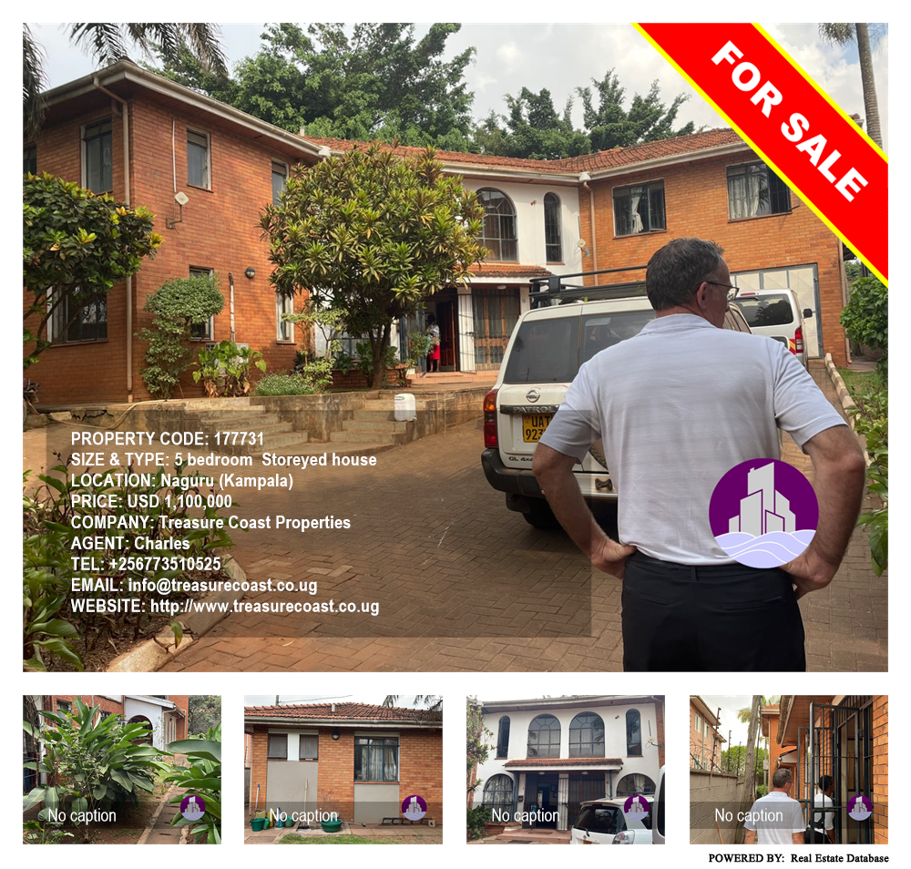 5 bedroom Storeyed house  for sale in Naguru Kampala Uganda, code: 177731