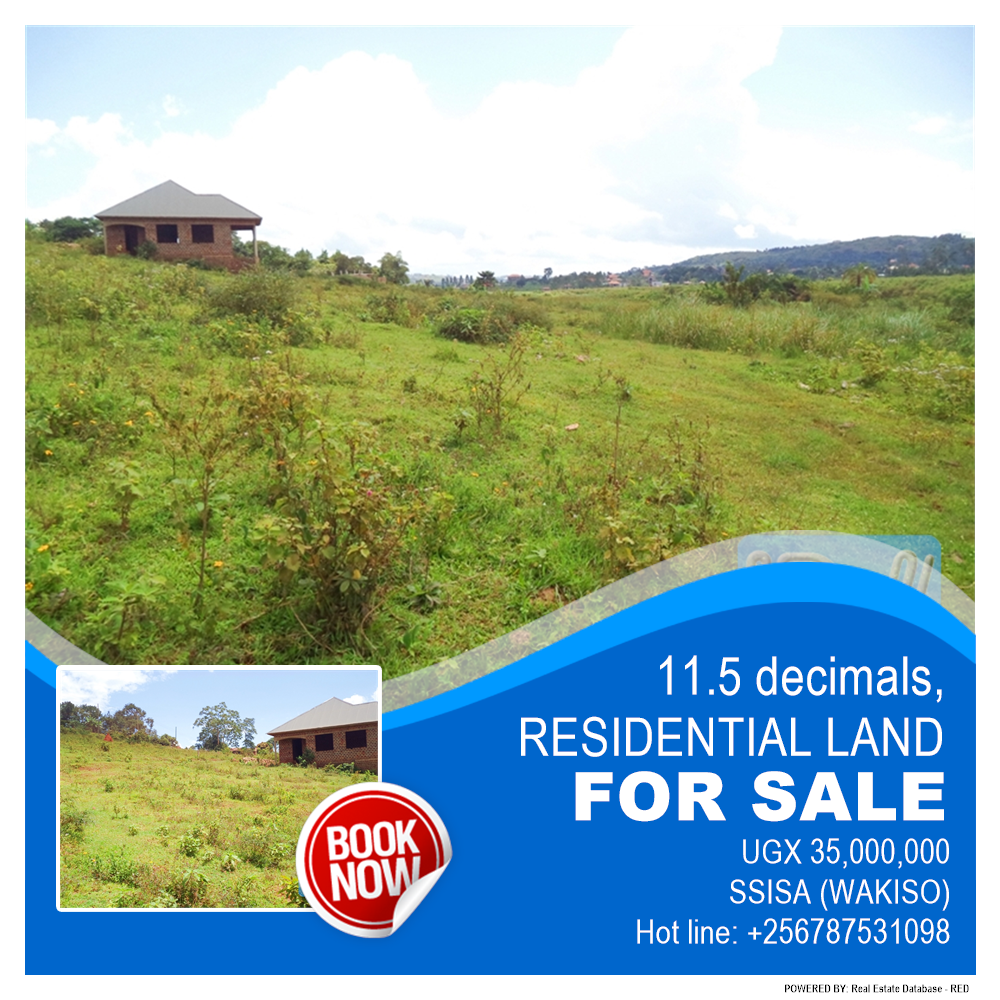 Residential Land  for sale in Ssisa Wakiso Uganda, code: 177802